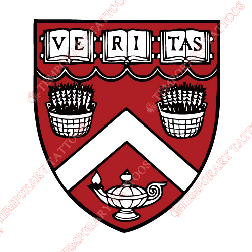 Harvard University Customize Temporary Tattoos Stickers NO.3665